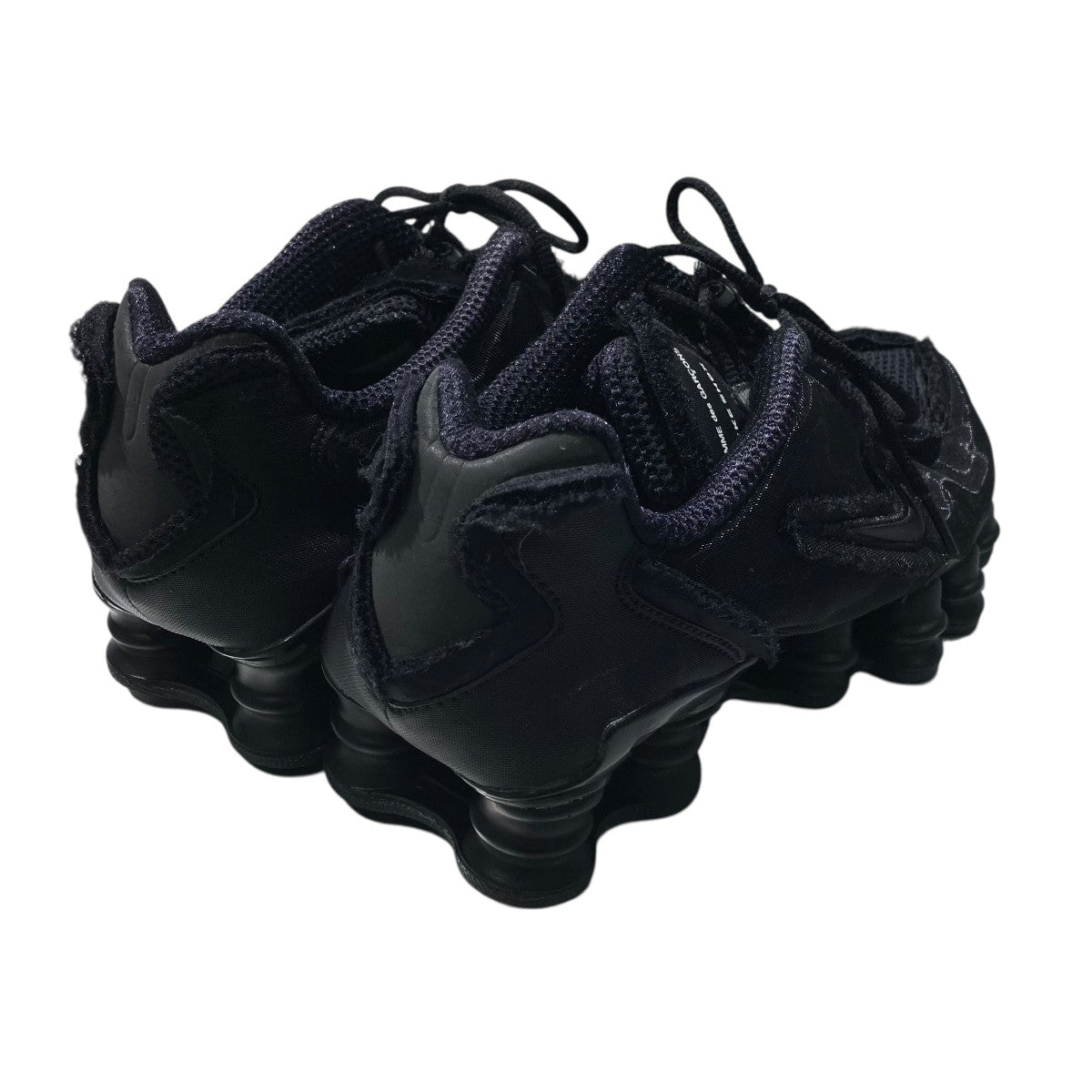 COMME des GARCONS×NIKE Shox TLスニーカーCJ0546-001 古着・中古-2枚目のアイテム画像