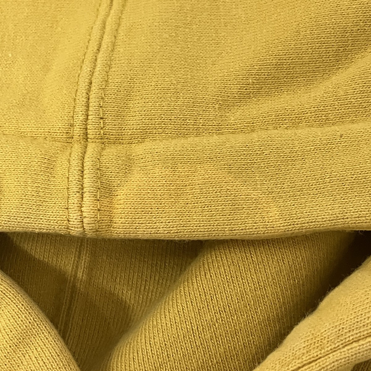 19AWTEXT RIB HOODED SWEATSHIRTパーカー