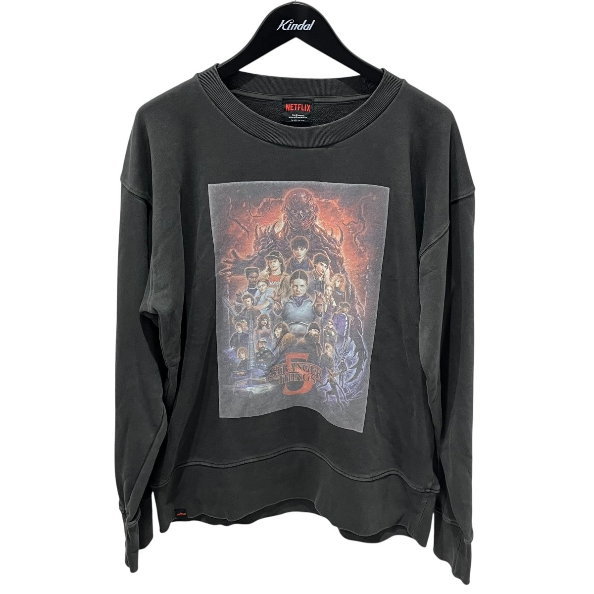 PIGMENT STRANGER THINGS S5 CREWNECK SWEATスウェットNEM-75570-C