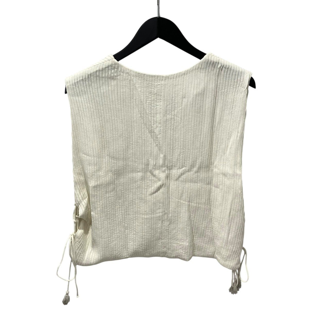 PIN TUCK EMBROIDERYベストVEG-5623-A