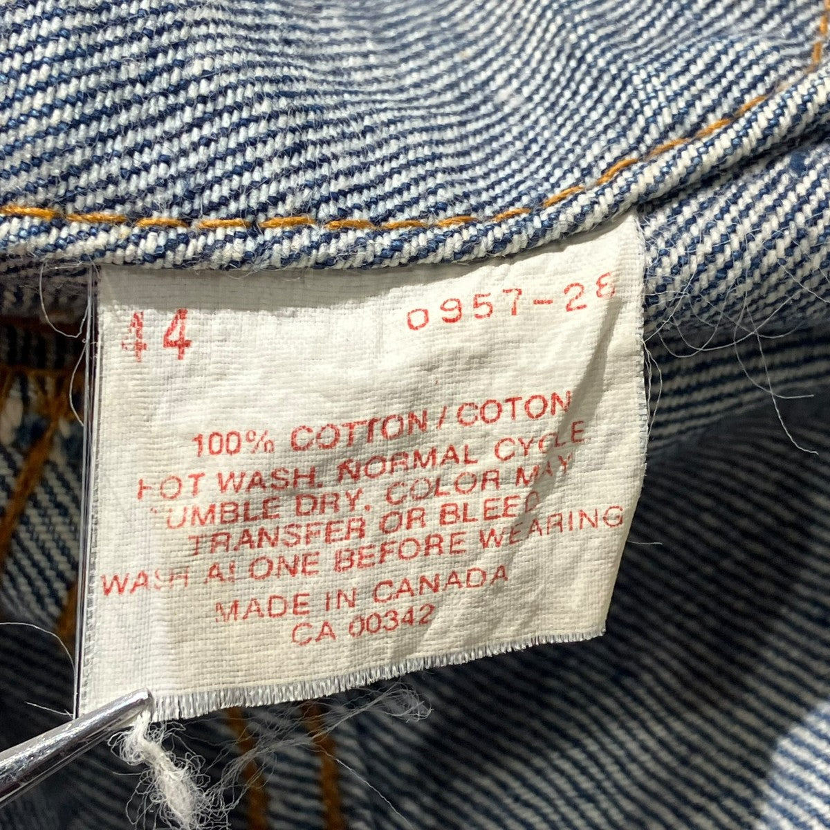 カナダ製デニムジャケット70506-0216