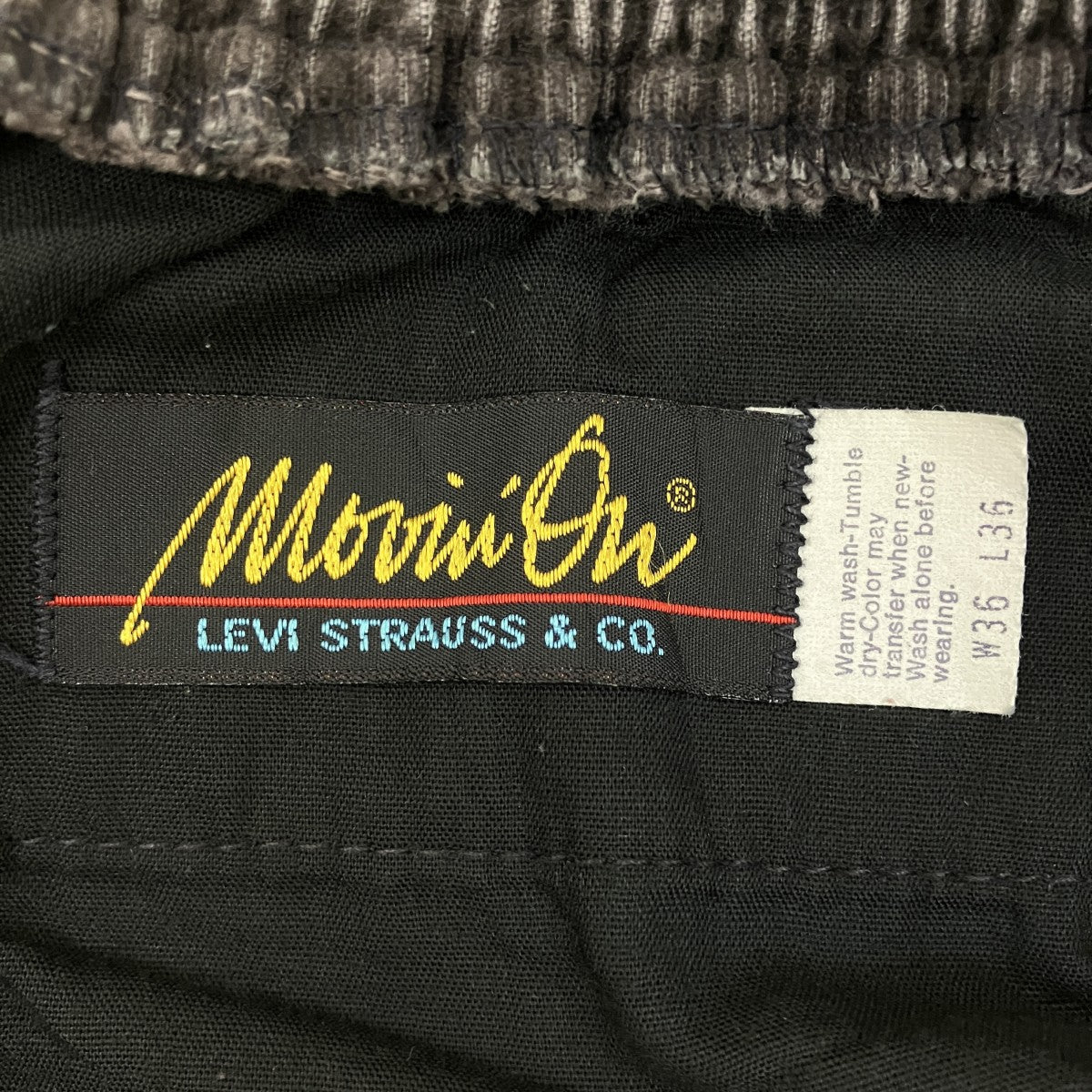 LEVI’S 70s- Vintage Movin’ Onコーデュロイパンツ 古着・中古-6枚目のアイテム画像