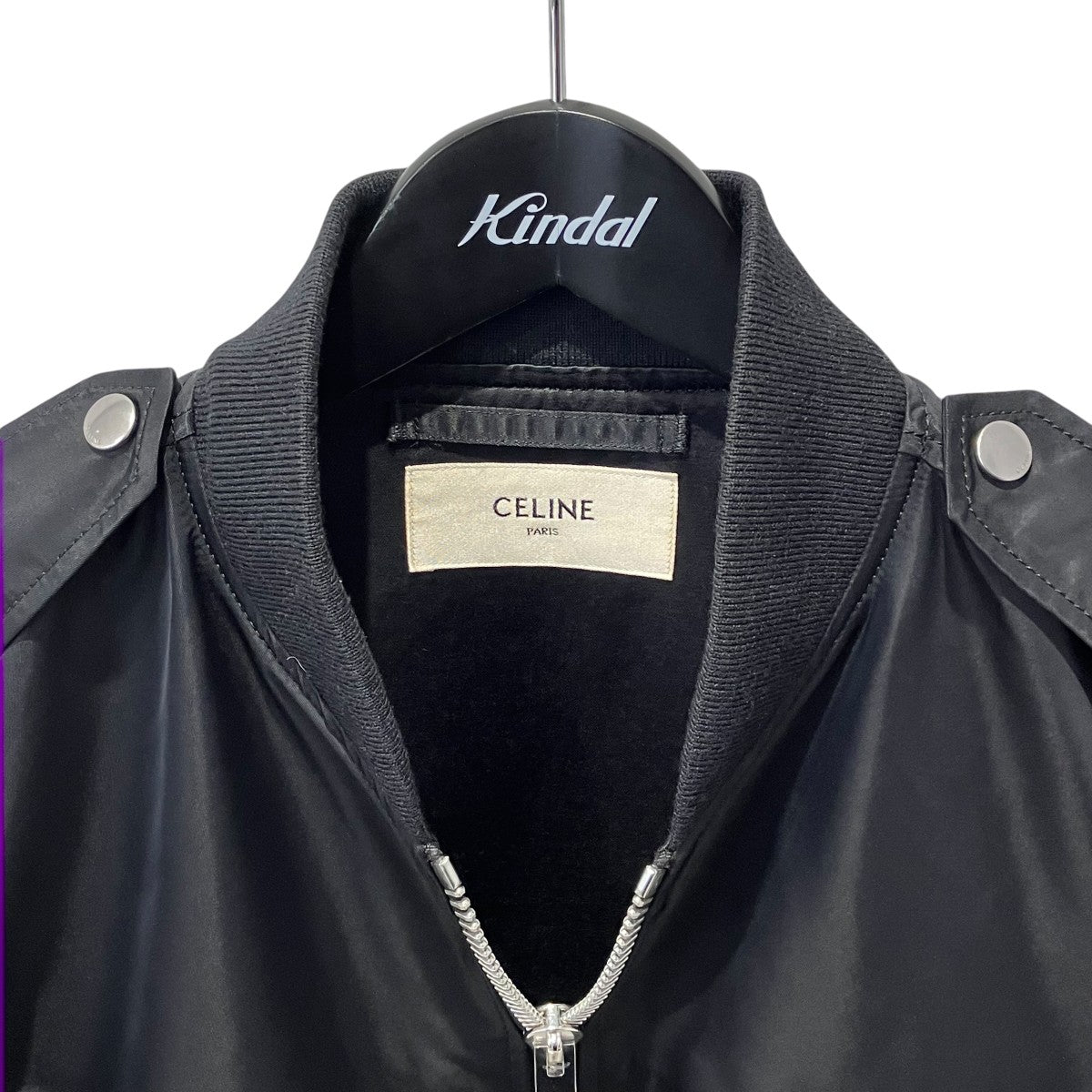 エディ期 Bomber jacket in nylon twilフライトジャケット2W011396E