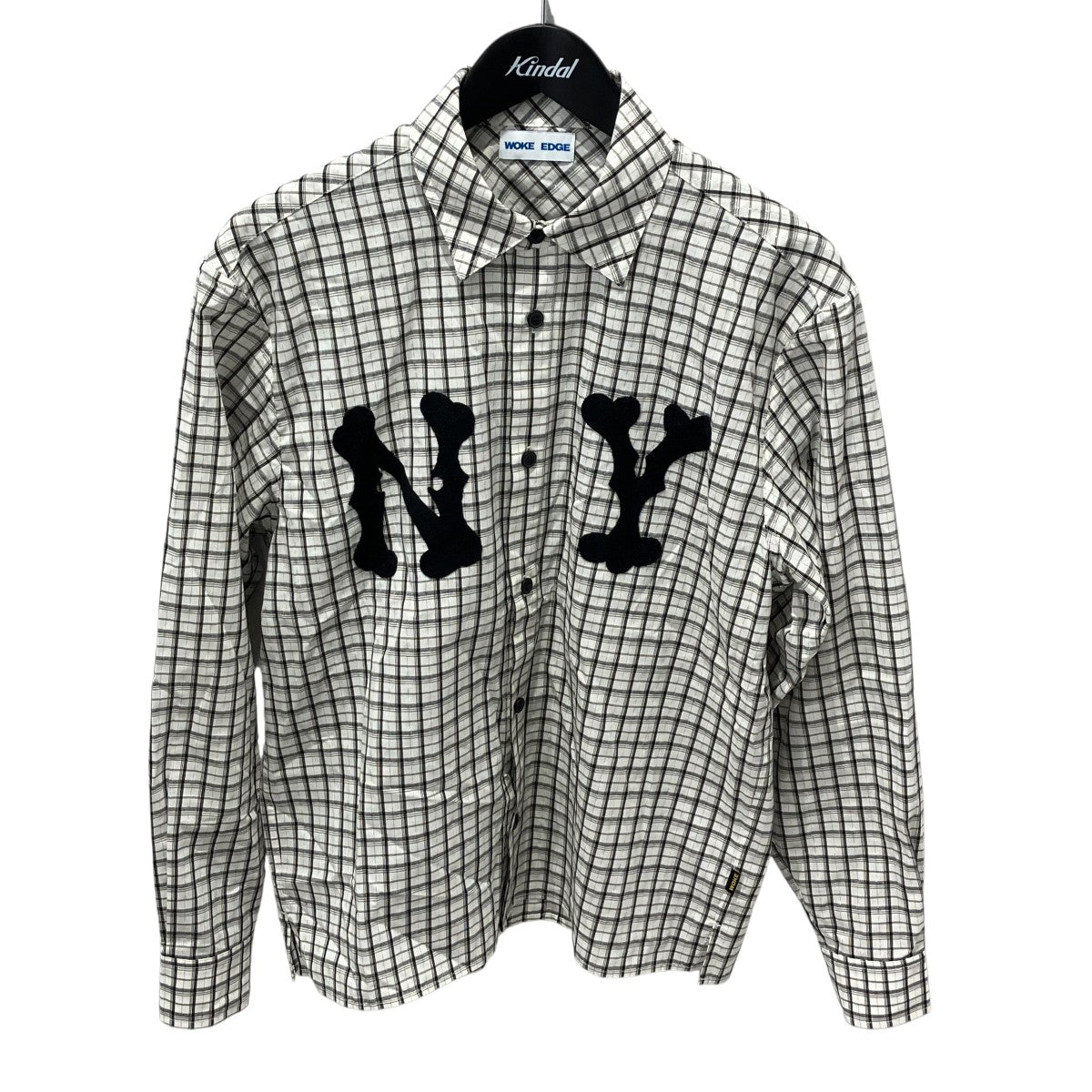 26SSNY Glit Check Shirtチェックシャツ