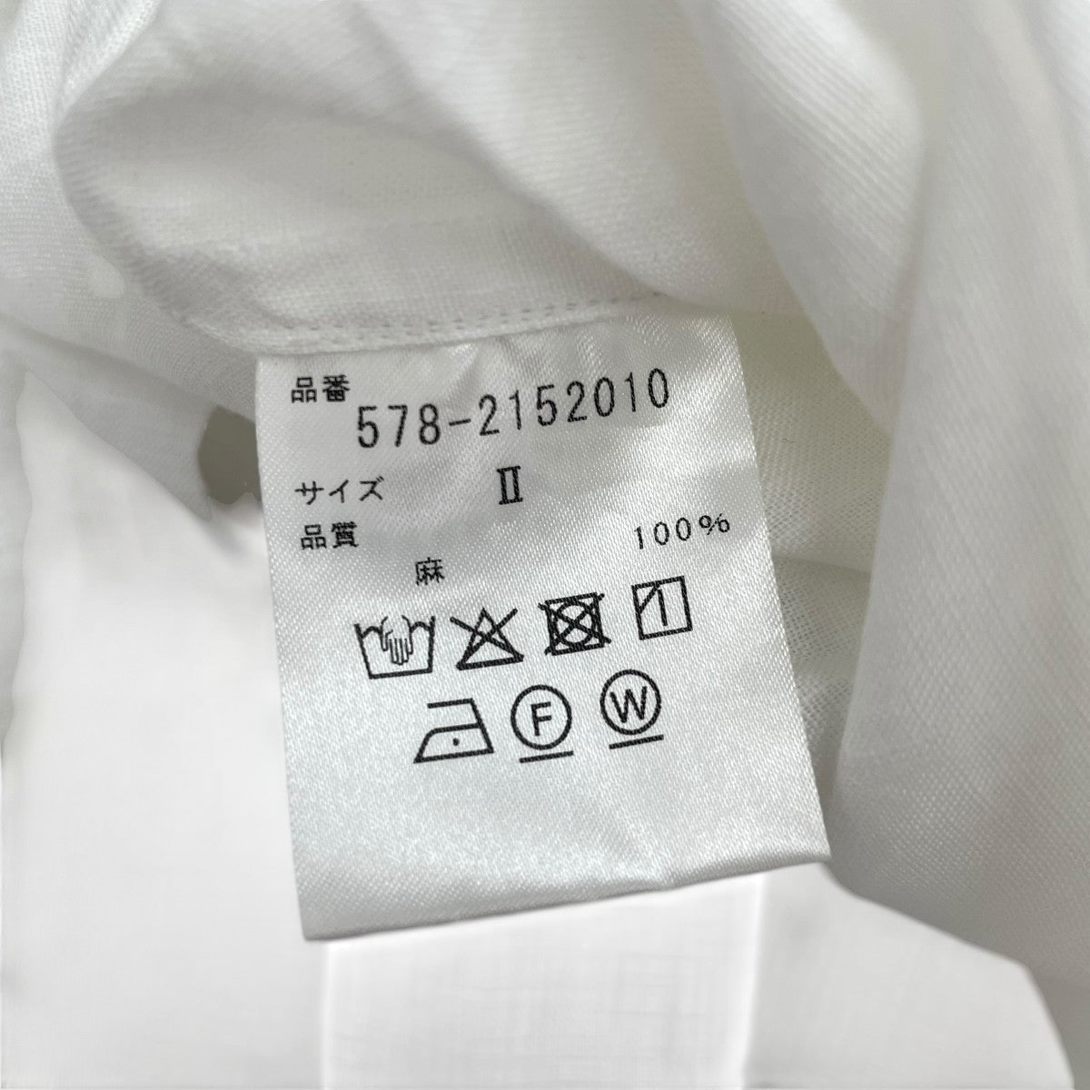 SHIRTING LINEN SHIRT半袖シャツ578-2152010