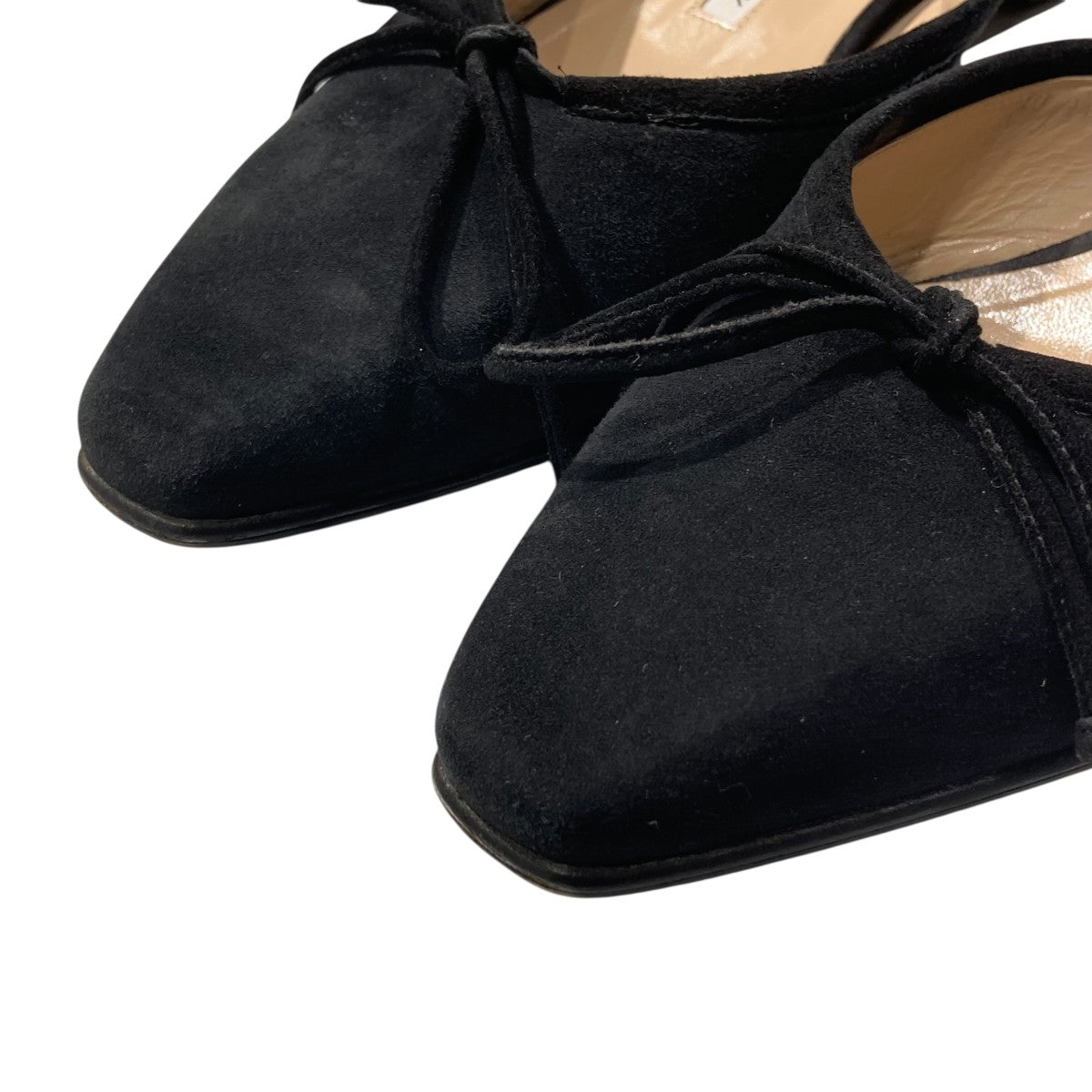 Manolo Blahnik BALLERIMUスウェードミュール 古着・中古-4枚目のアイテム画像