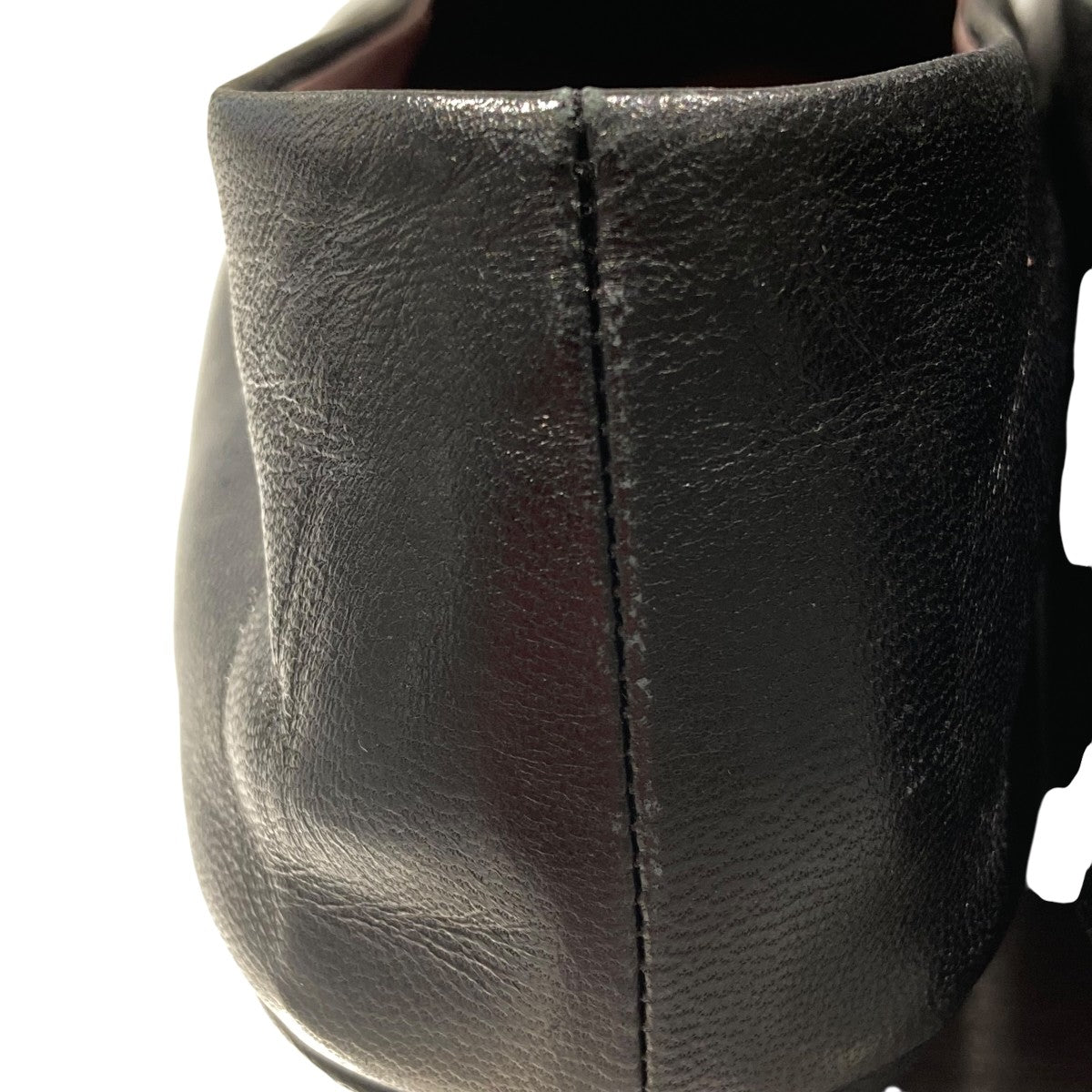 BOTTEGA VENETA アーモンド スクエアトゥ フラットパンプス608872 古着・中古-6枚目のアイテム画像