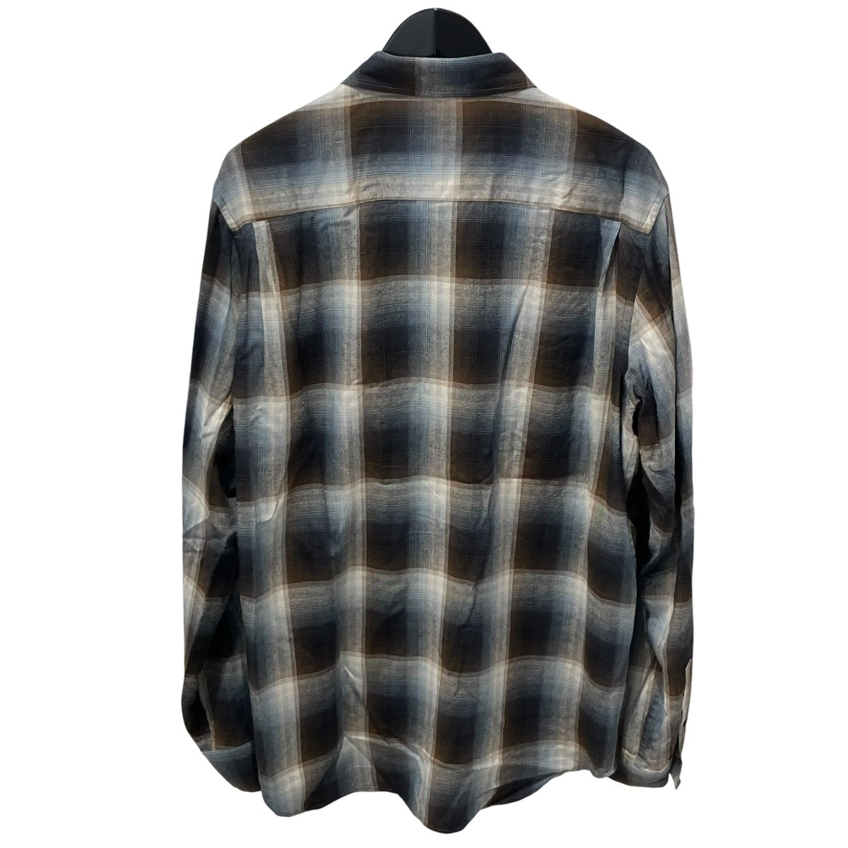 25AWCHECK EMBROIDERY SHIRTSチェック長袖シャツTA25AW-SH020
