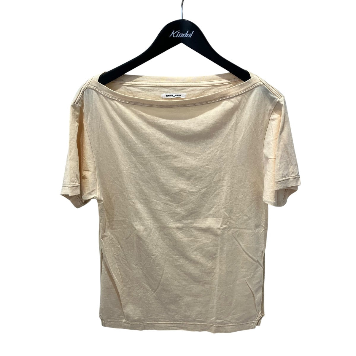 BOAT-NECK SHORT SLEEVE TEE半袖カットソーFU-L-CT001