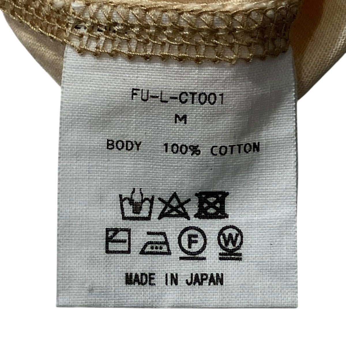 BOAT-NECK SHORT SLEEVE TEE半袖カットソーFU-L-CT001