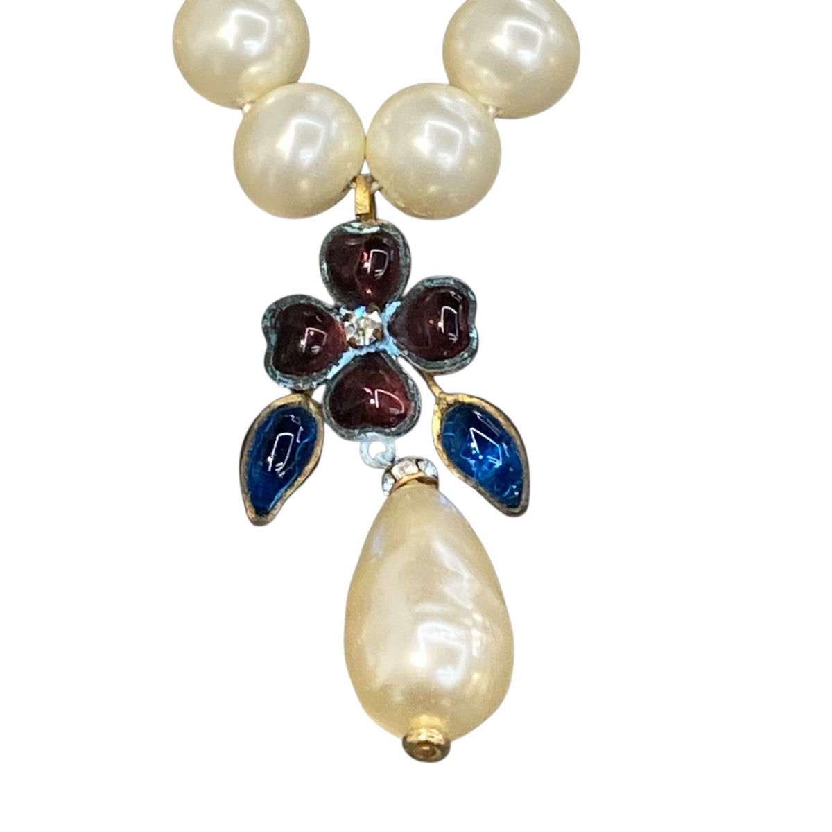 CHANEL 1989年 VINTAGE パールネックレス 古着・中古-3枚目のアイテム画像