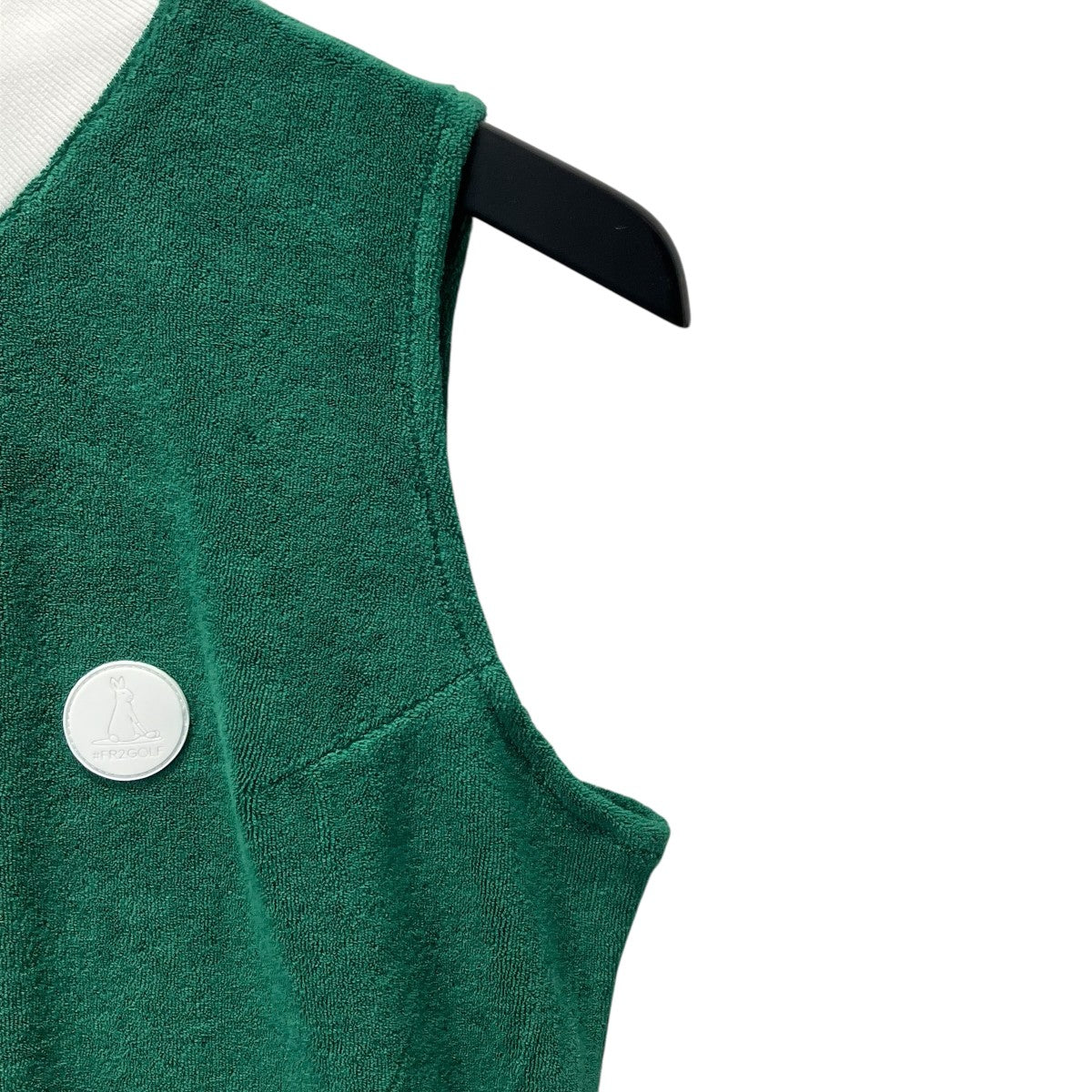 EMBOSSED RCC PATTERN PILE SLEEVELESS DRESSノースリーブワンピースRGC286