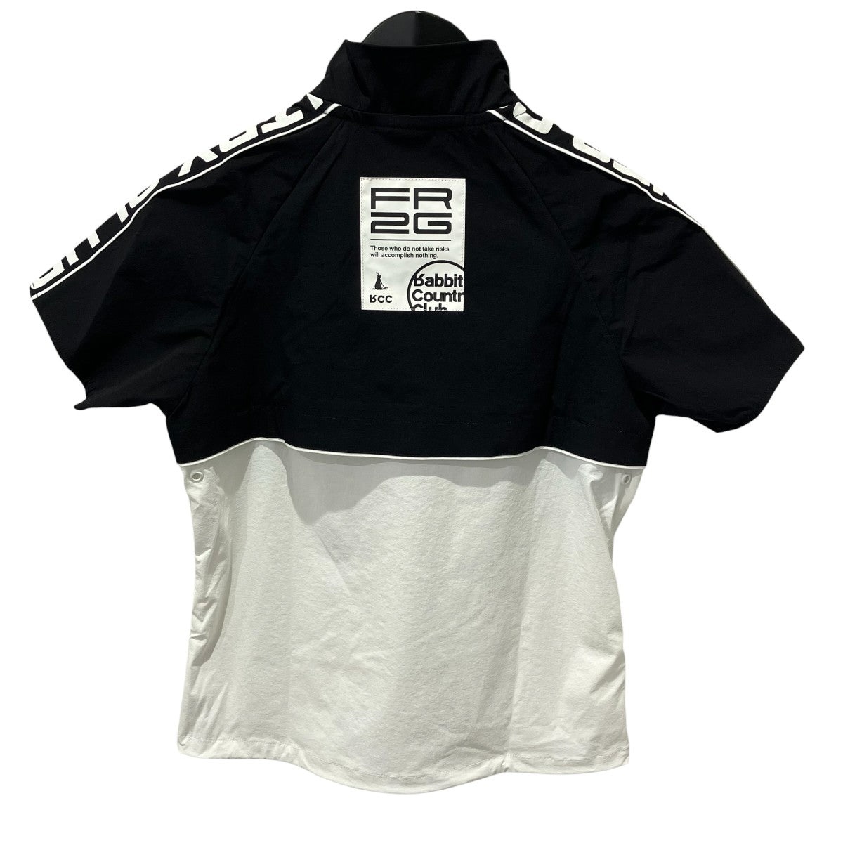 ストレッチナイロンハーフジップトップスハーフジップシャツRGC301