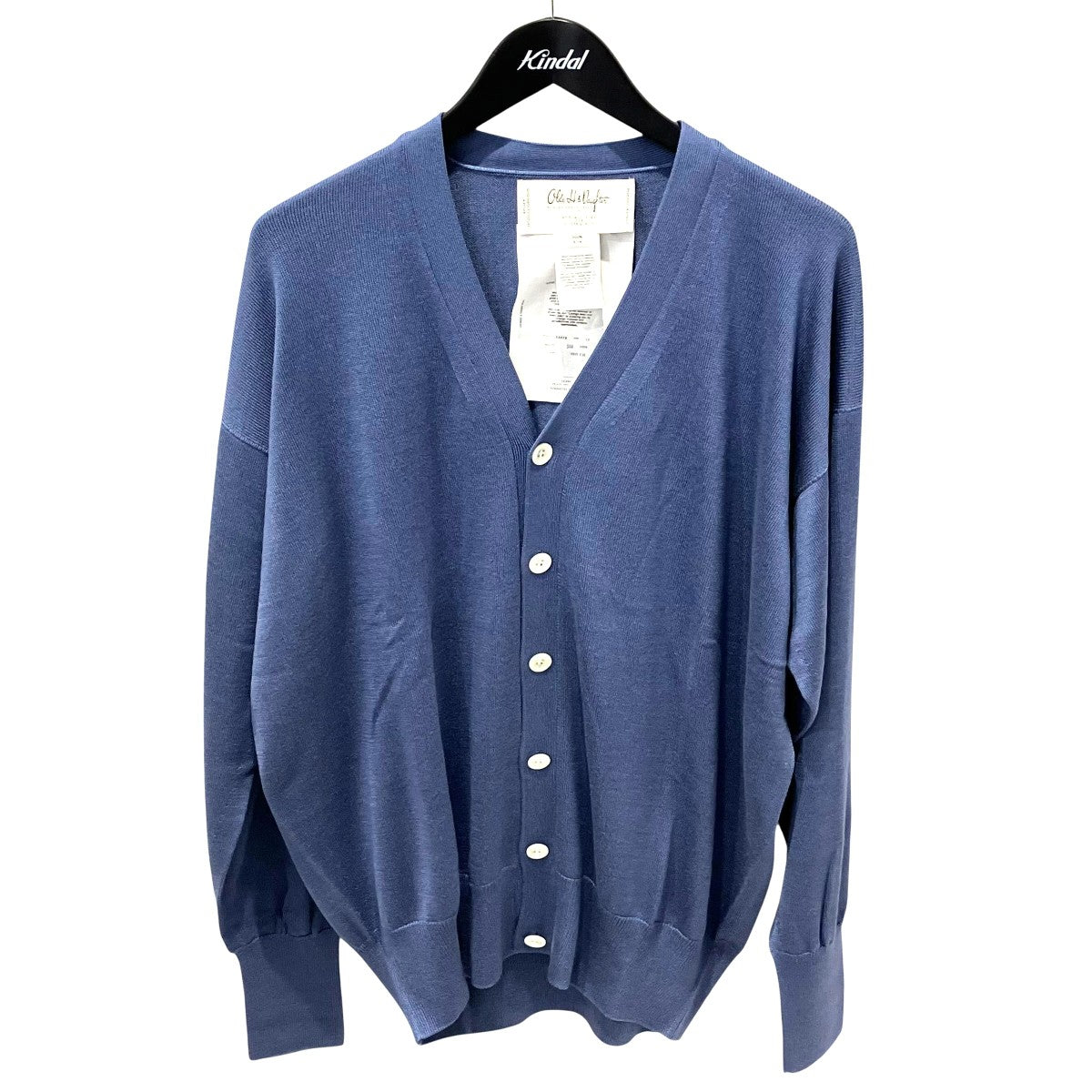 SILK PLAIN STITCH CARDIGANニットカーディガン02572