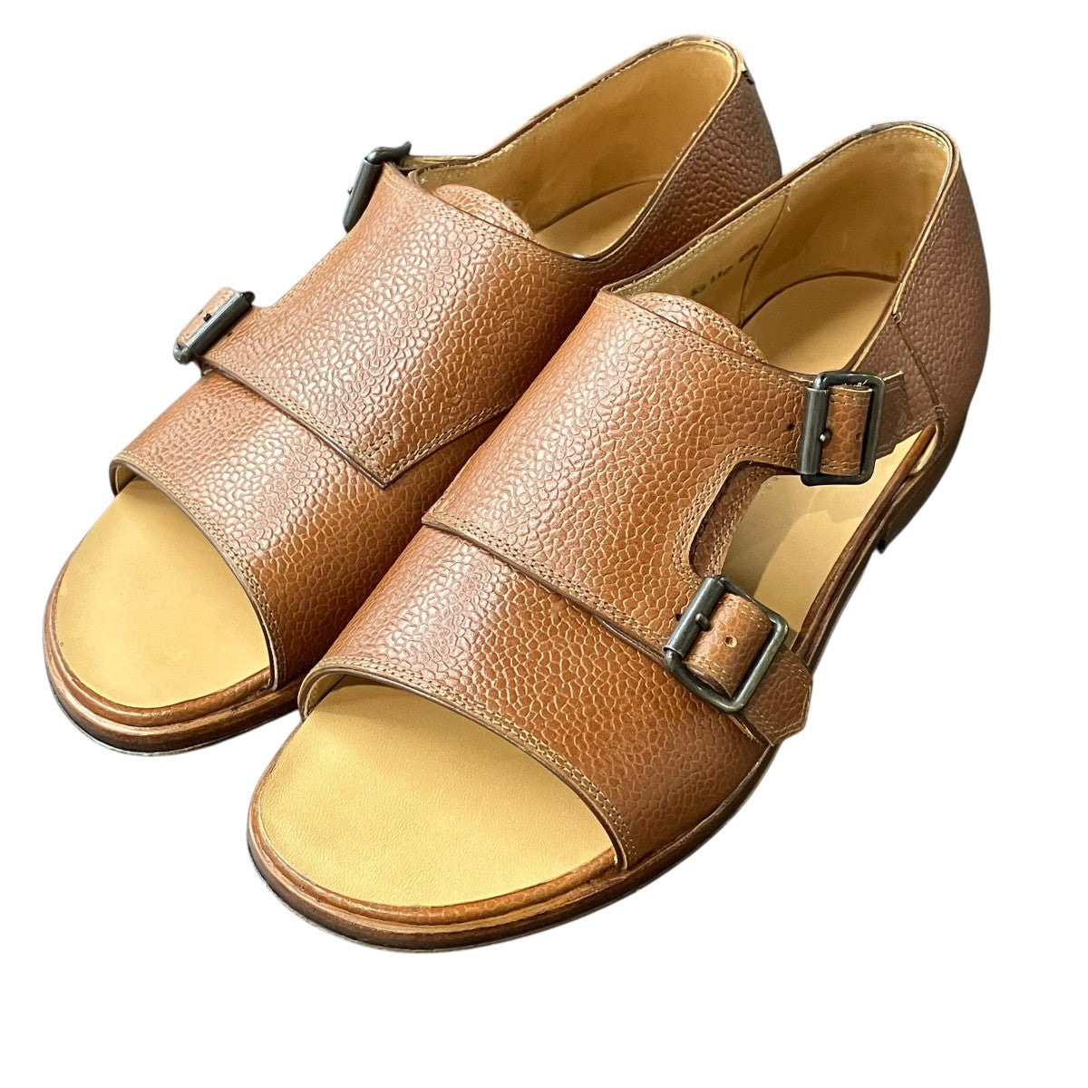 SANDALO (DOUBLE MONK SANDAL)レザーサンダルFG330