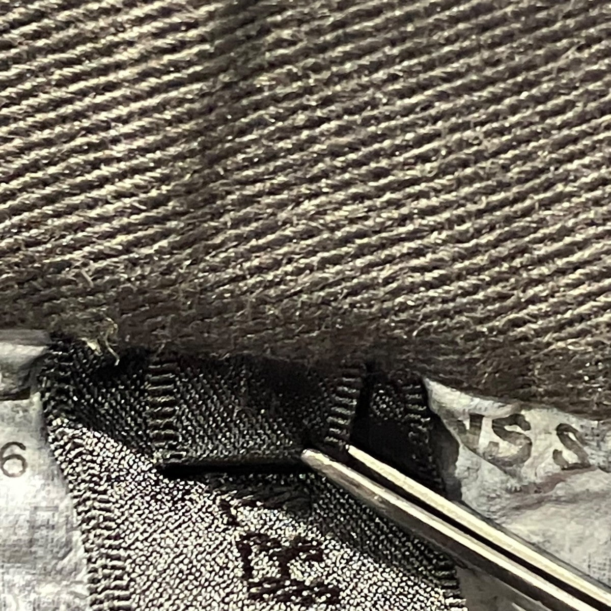 22SSpolyester cotton gabardineサルエルパンツFI-P006