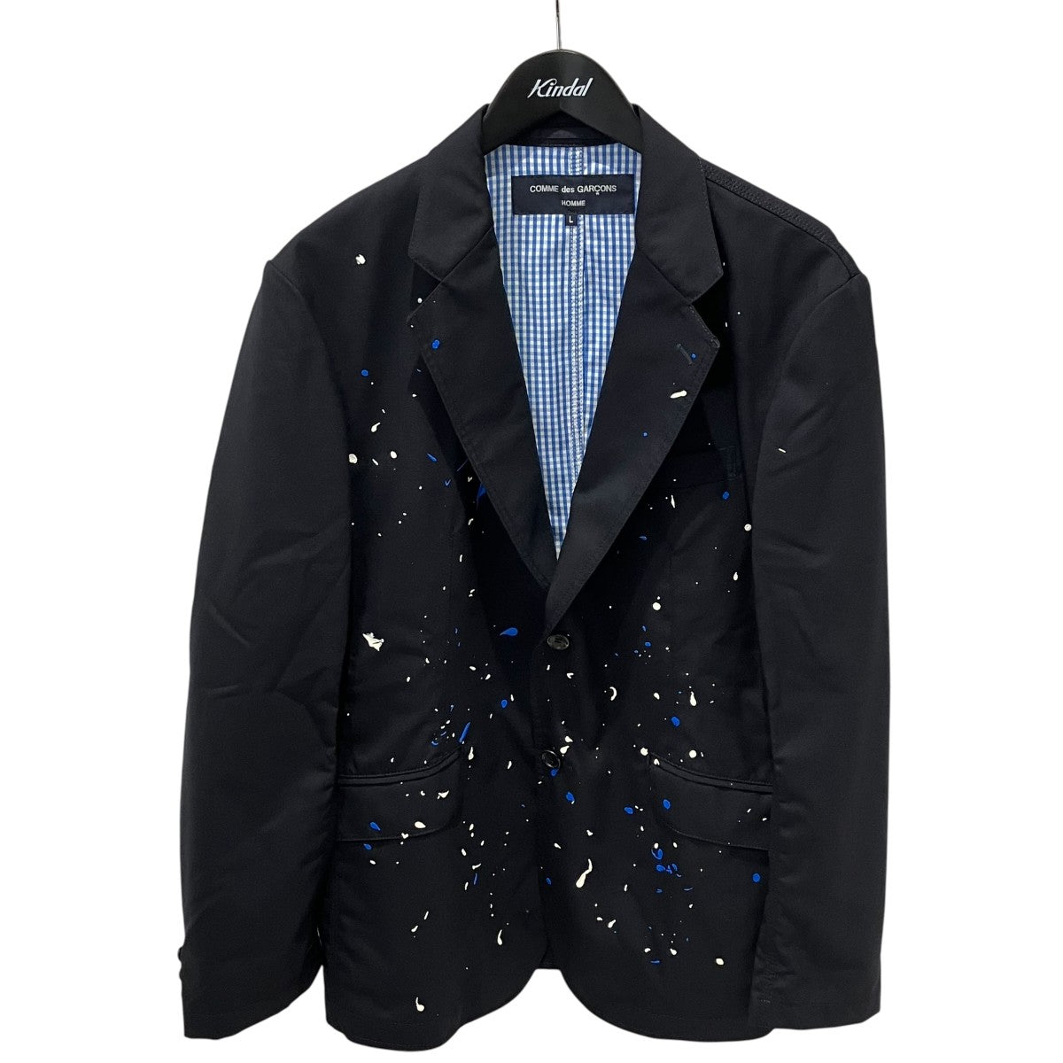 19AWWOOL PAINT JACKET ペンキ加工テーラードジャケットHD-J016