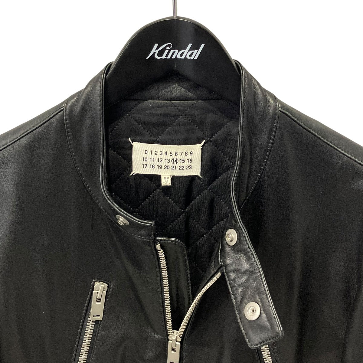 16AW5ZIP LEATHRE RIDERS JACKET八の字 ライダースS50AM0268