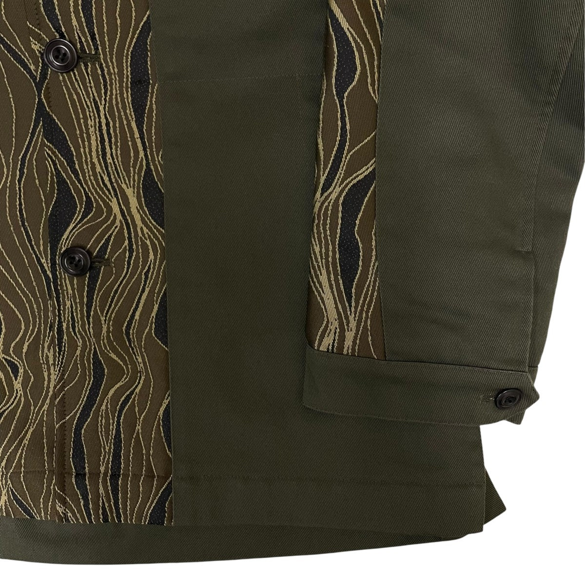 SWIRL PATTERN SHIRT JACKET総柄 シャツジャケット