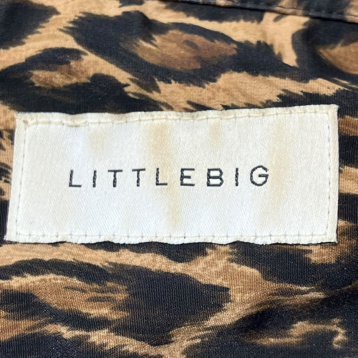 19SSLeopard Open Collared SH長袖シャツLB191-SH03