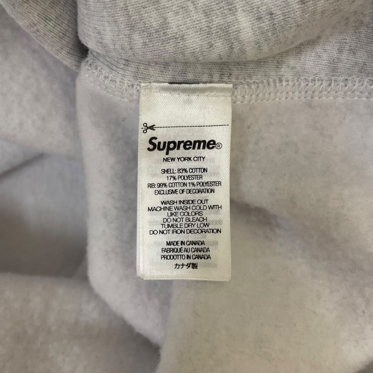 23AWBox Logo Hooded Sweatshirt カモ柄ボックスロゴワッペン コットン プルオーバー フーディー