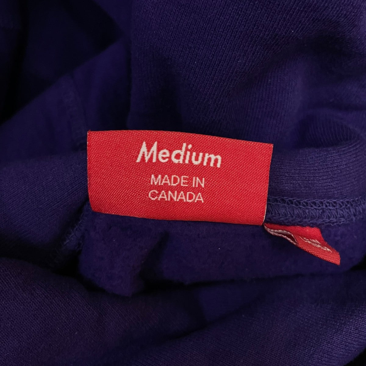 Cross Box Logo Hooded Sweatshirtボックスロゴワッペン コットン プルオーバー フーディー