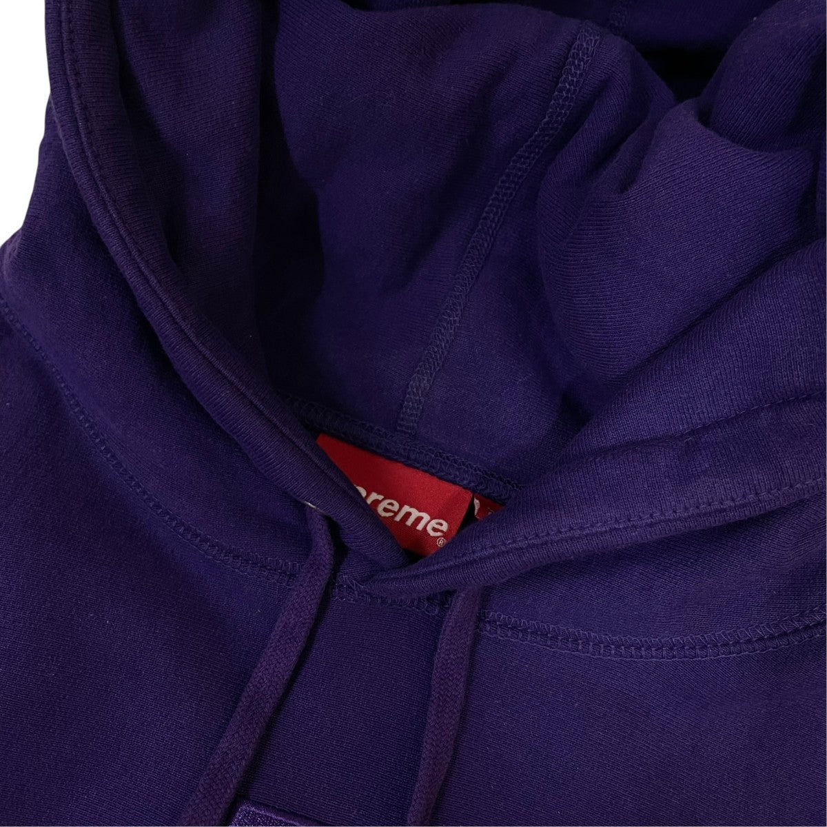 Cross Box Logo Hooded Sweatshirtボックスロゴワッペン コットン プルオーバー フーディー