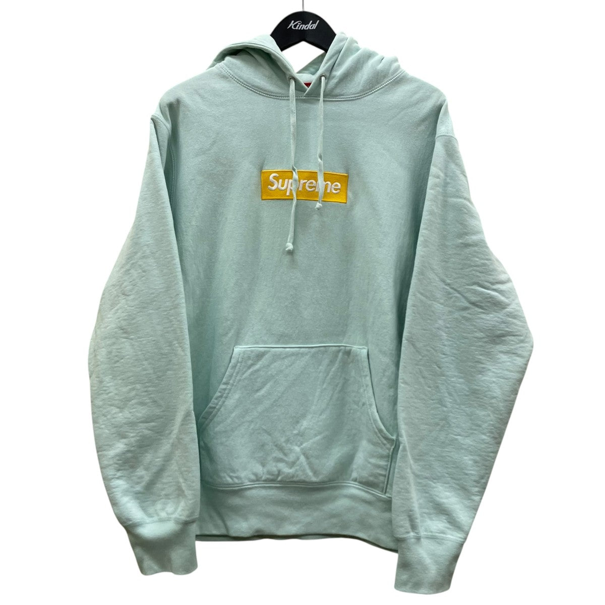 Supreme 17AWBox Logo Hooded Sweatshirtボックスロゴ コットン プルオーバー フーディー 古着・中古-1枚目のアイテム画像