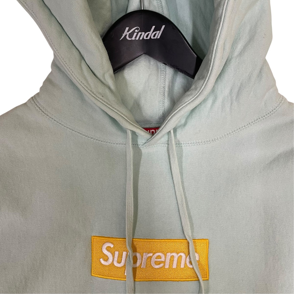 Supreme 17AWBox Logo Hooded Sweatshirtボックスロゴ コットン プルオーバー フーディー 古着・中古-3枚目のアイテム画像