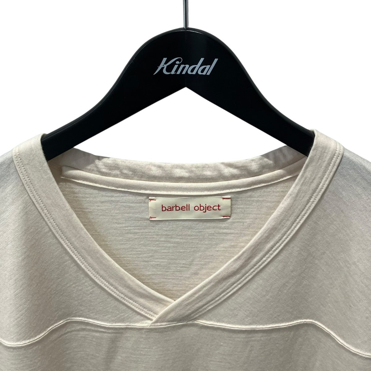 26SSsw ns top／ecruノースリーブTシャツbo-06cn03