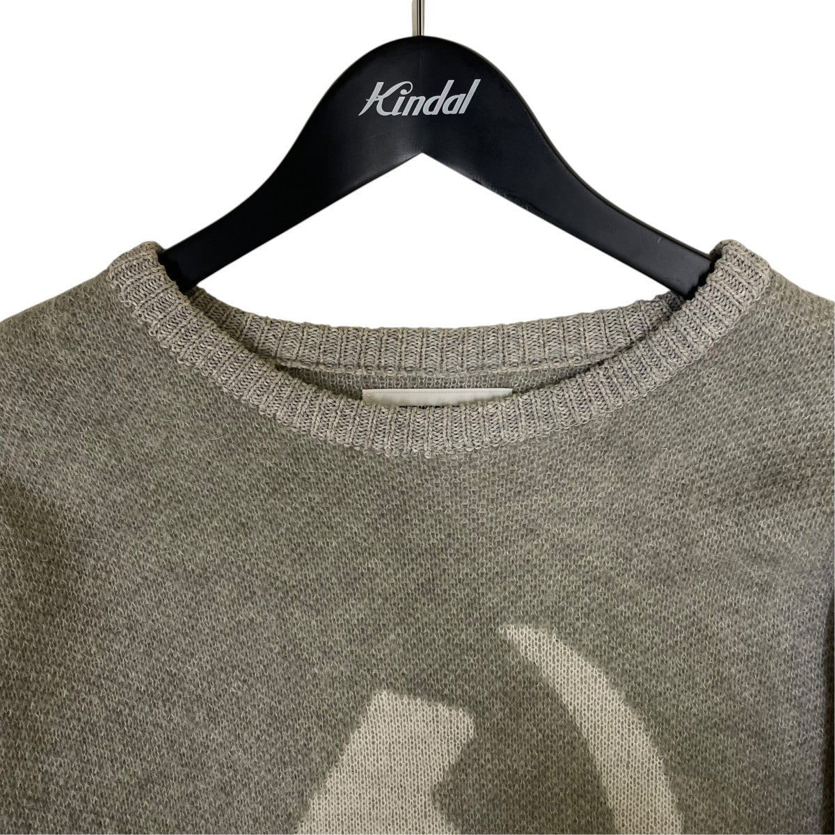 18AWCOMMUNISM KNIT SWEATER厚手ニット