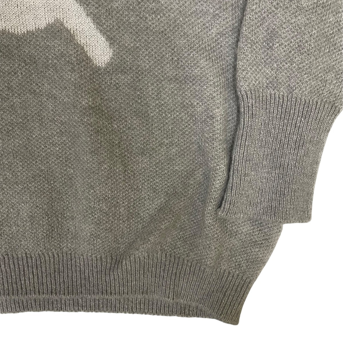 18AWCOMMUNISM KNIT SWEATER厚手ニット