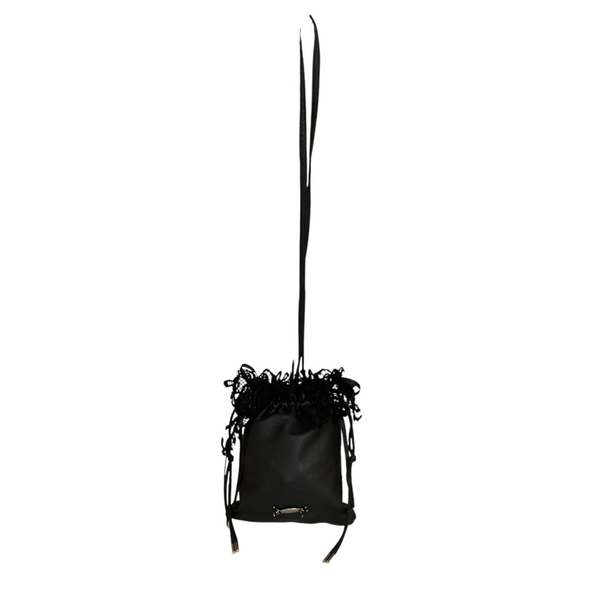 DAISUKE TANAKA STUSIOUS別注LACE FLOWER DRAWSTRING SACOCHEショルダーバッグ 古着・中古-1枚目のアイテム画像