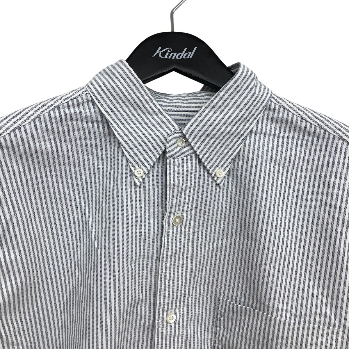 Button Down Stripe Wind ShirtストライプシャツSUGS305