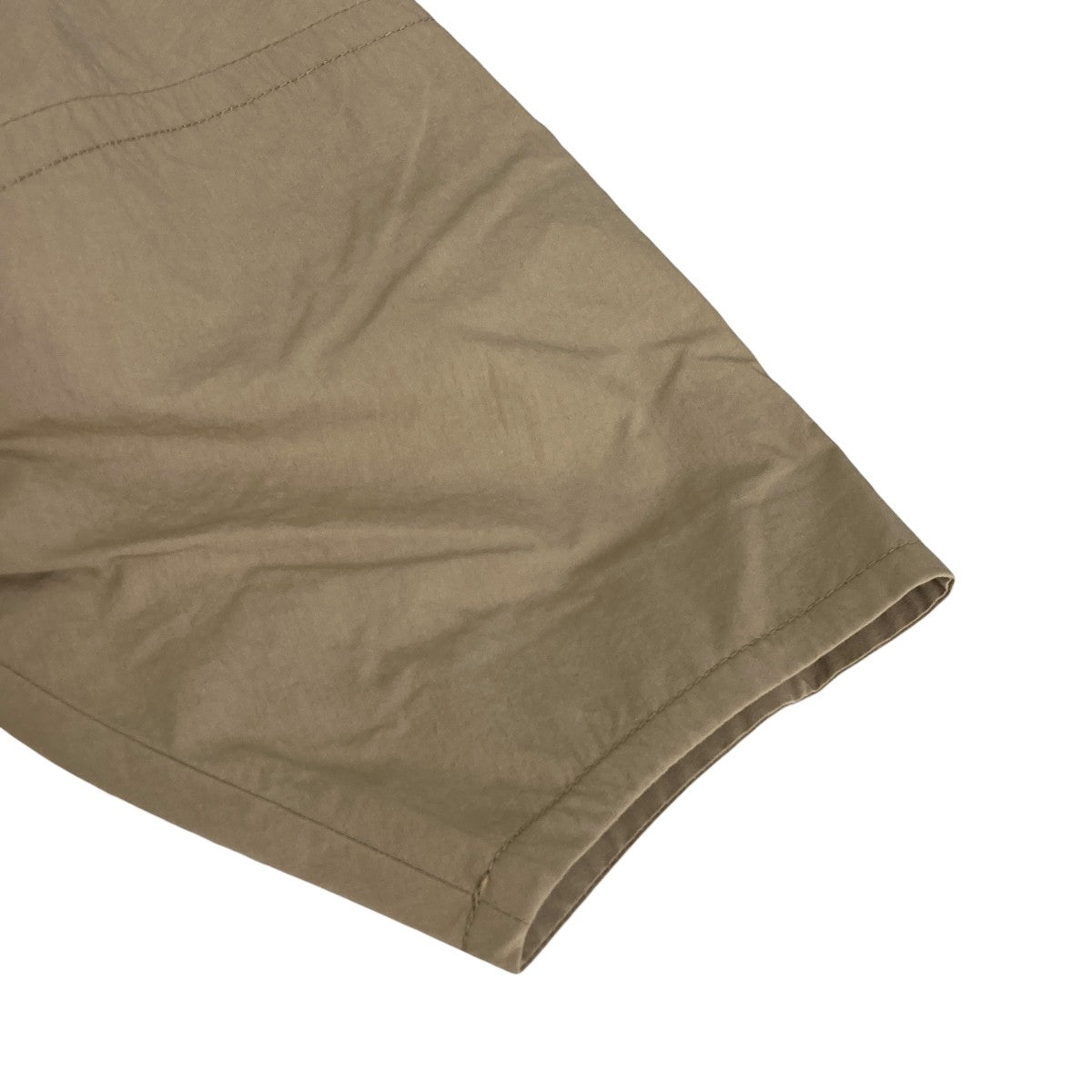 COTTON BLEND ROUNDED COTTON POLYMIDE COATステンカラーコート223-105-218
