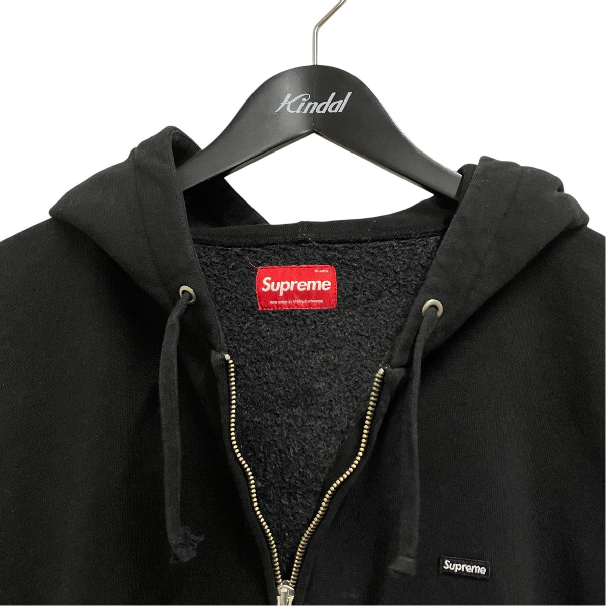 Small Box Zip Up Hooded Sweatshirtパーカー
