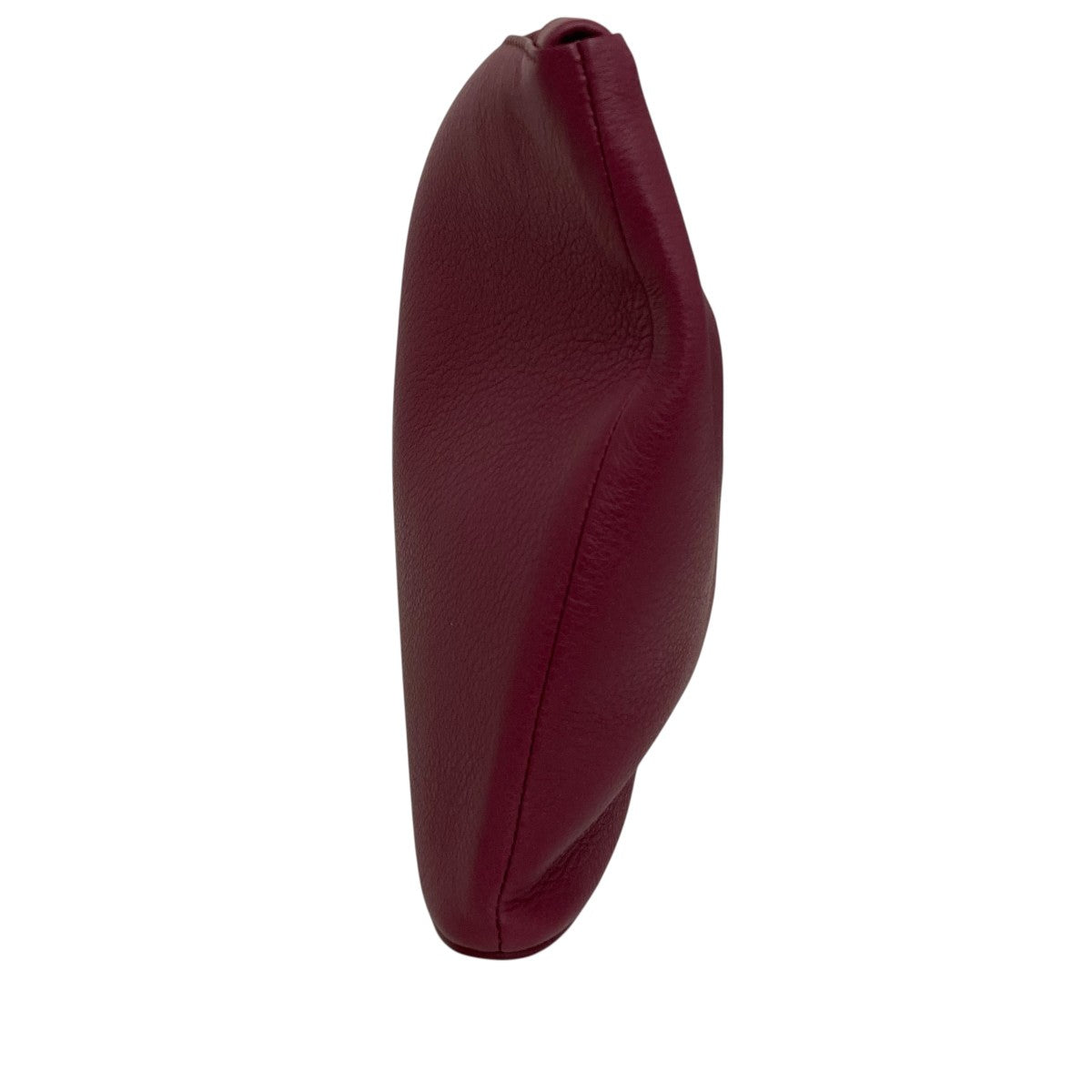 OBLONG POUCH PLAI CRIMSONクラッチバッグ