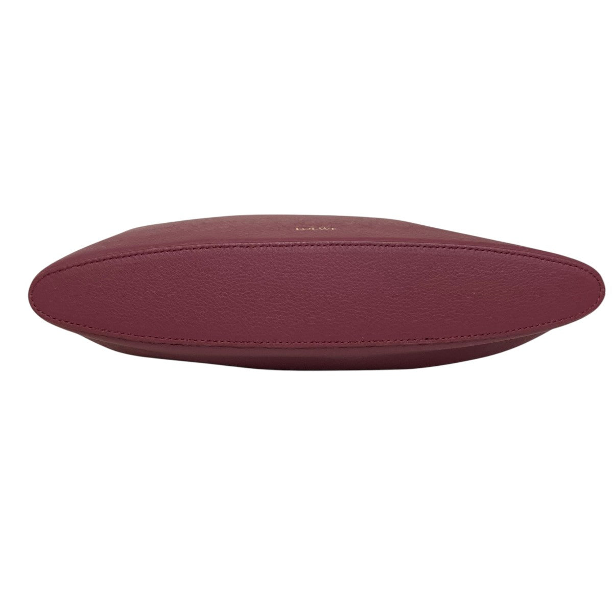 OBLONG POUCH PLAI CRIMSONクラッチバッグ