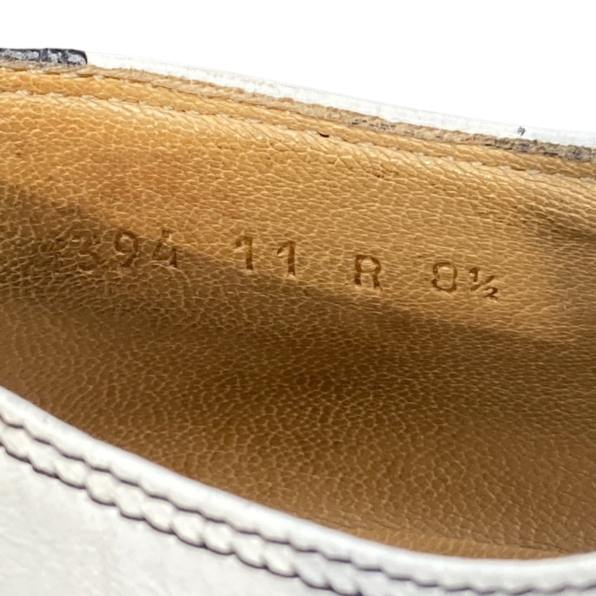 PARABOOT×BEAMS AVIGNONレザーシューズ4394 古着・中古-6枚目のアイテム画像