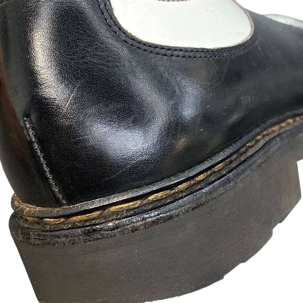 PARABOOT×BEAMS AVIGNONレザーシューズ4394 古着・中古-7枚目のアイテム画像