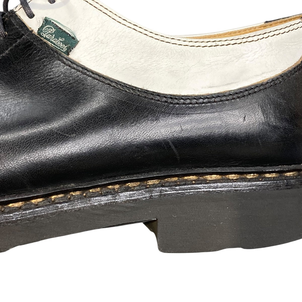 PARABOOT×BEAMS AVIGNONレザーシューズ4394 古着・中古-8枚目のアイテム画像