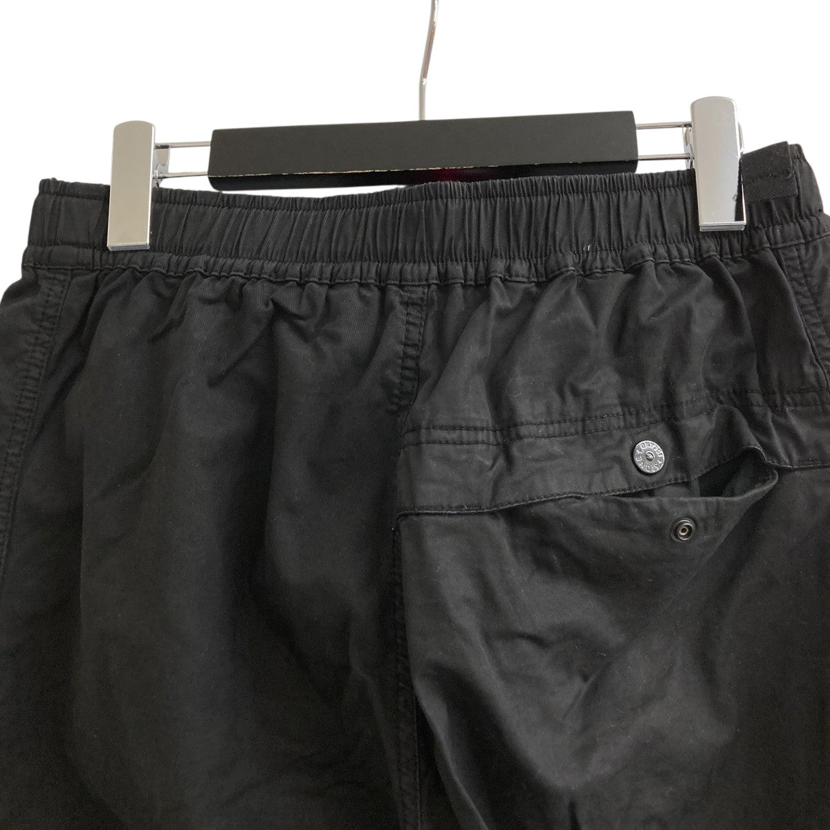 stone  ストーンアイランド　ブラック　カーゴパンツ　Ｗ３１ STONE ISLAND(ストーンアイランド) COTTON TWILL STRETCH-TC GARMENT