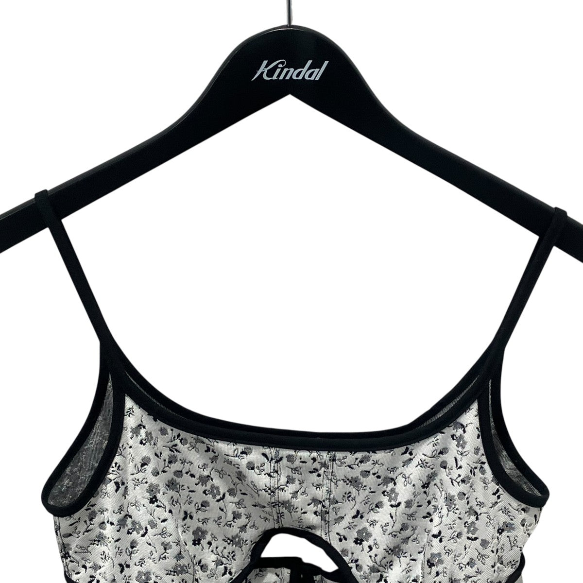 25AWFloral Jacquard Fraise Stitch Camisole Topキャミソール