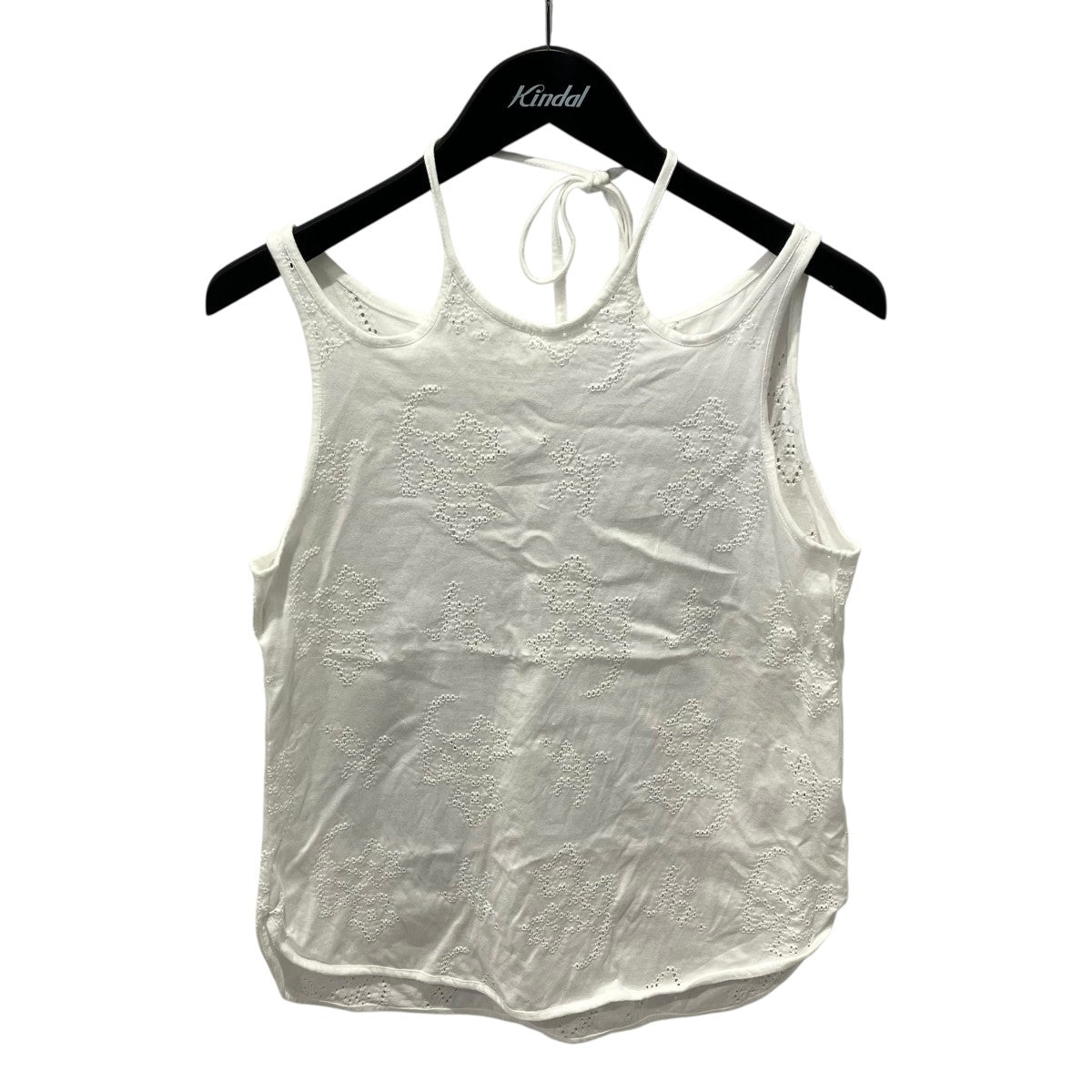 25SSEyelet Jersey Jacquard Sleeveless TopキャミソールMM25SS-JS072