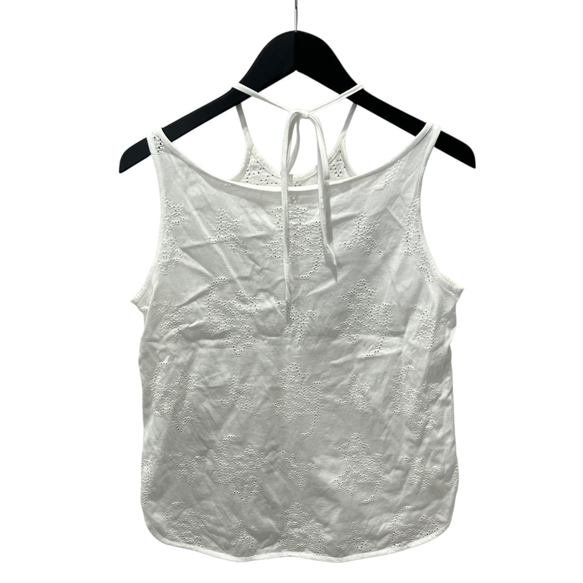 25SSEyelet Jersey Jacquard Sleeveless TopキャミソールMM25SS-JS072