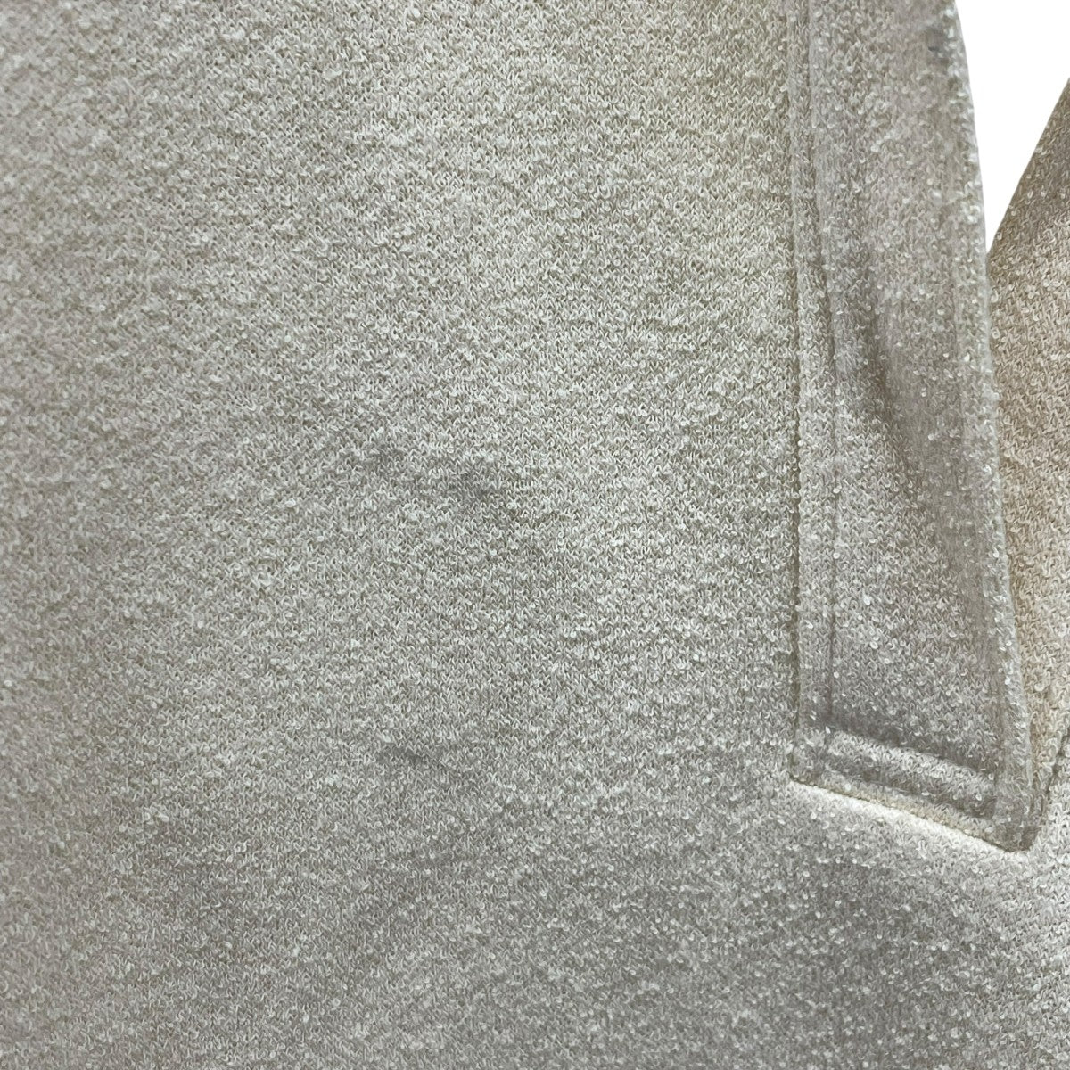 BOUCLE SKIPPER NECK PULLOVER半袖ポロシャツ8217-222-0350