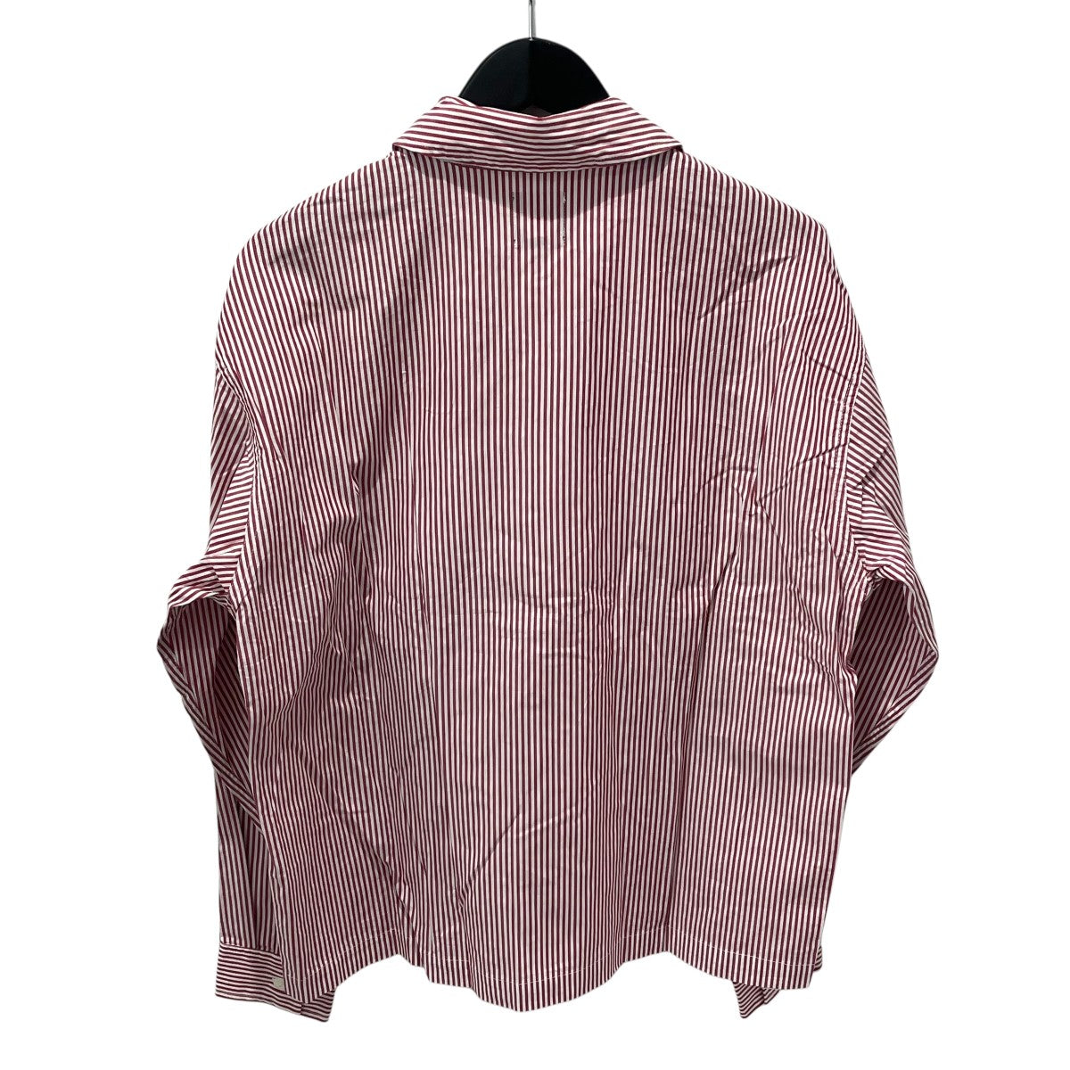 GASTROMANIAC BUTTON UP SHIRTストライプ長袖シャツ