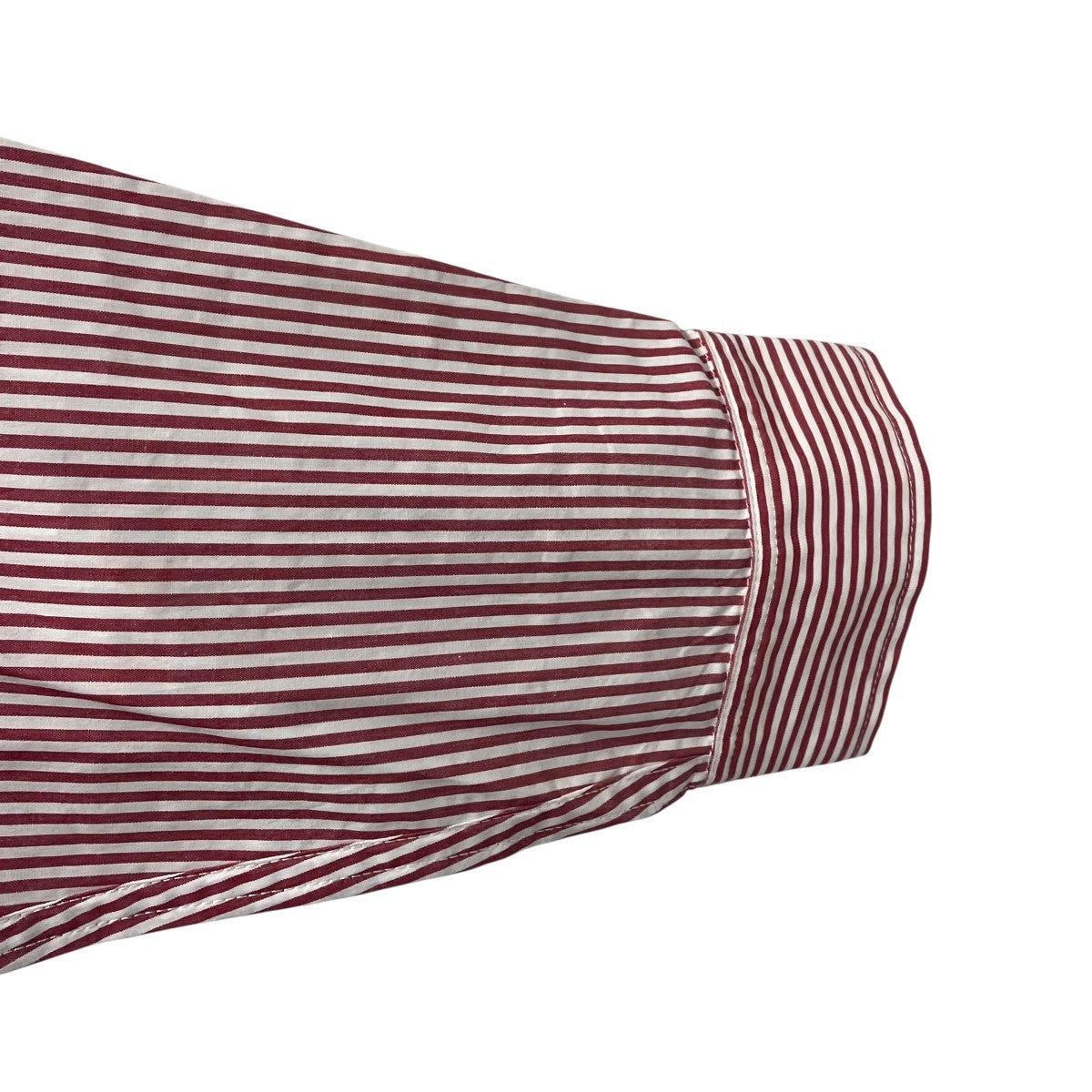 GASTROMANIAC BUTTON UP SHIRTストライプ長袖シャツ