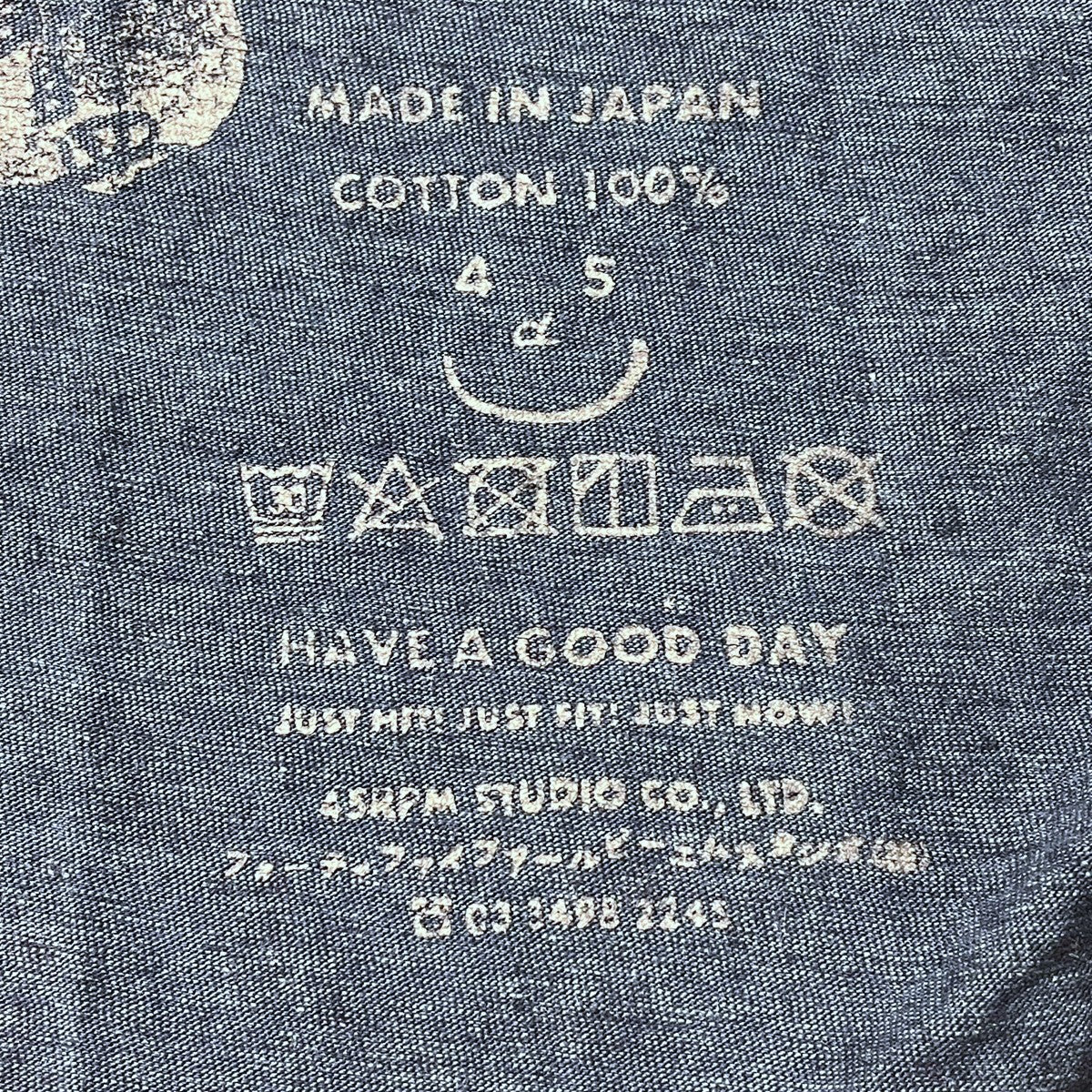 45R Rピギープリントの908Tシャツ 45R(フォーティファイブアール) Rピギープリントの908Tシャツ半袖T