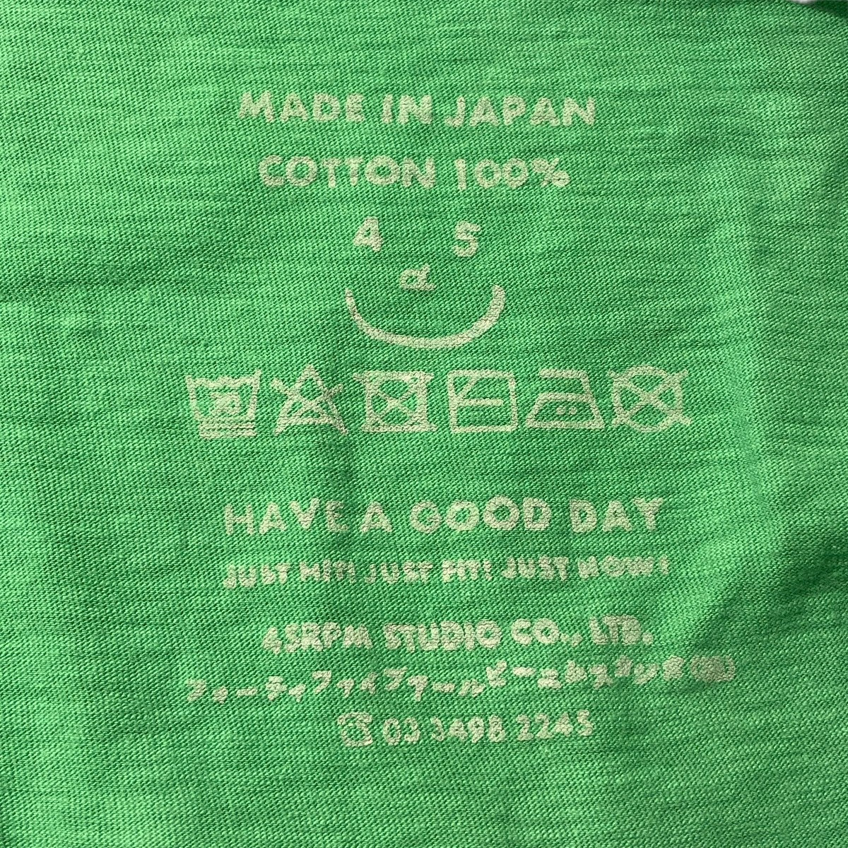 Best in BloomプリントのビッグスリットTシャツ半袖Tシャツ
